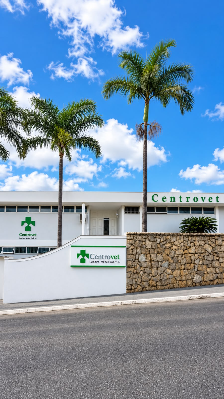 Fachada da Centrovet Itatiba